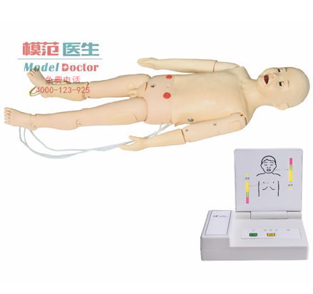 高級(jí)多功能兒童綜合急救訓(xùn)練模擬人