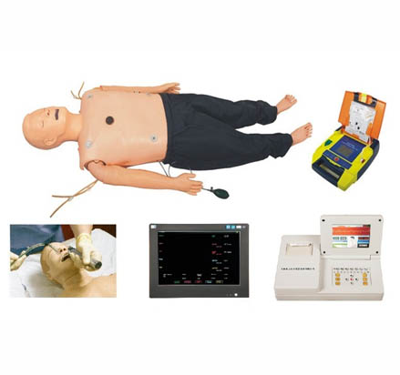 高級(jí)多功能成人綜合急救訓(xùn)練模擬人
